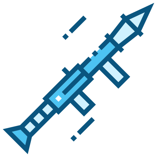 Rpg, weapon, missile, army, military, rocket, gun icon - Free download