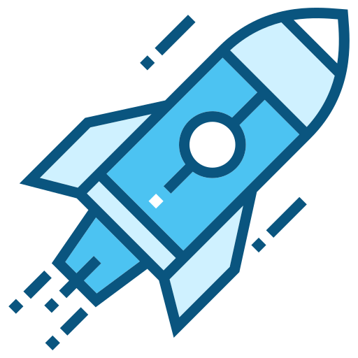 Rocket, space, astronomy, spaceship, satellite, launch icon - Free download