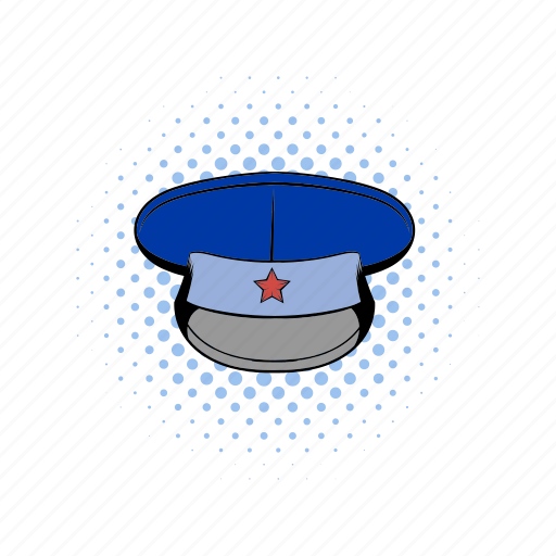 Army, cap, clothing, comics, hat, military, officer icon - Download on Iconfinder