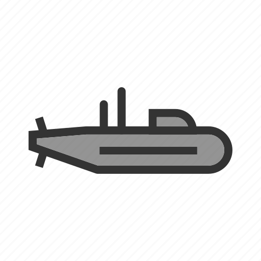 Boat, military, sea, ship, submarine, technology, underwater icon - Download on Iconfinder