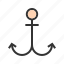 anchor, marine, nautical, rope, sea, ship, steel 