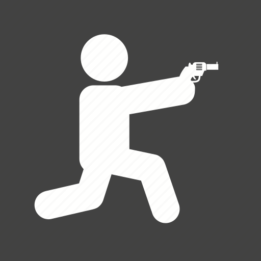 Bullet, crime, gun, hunting, police, shooting, sitting icon - Download on Iconfinder