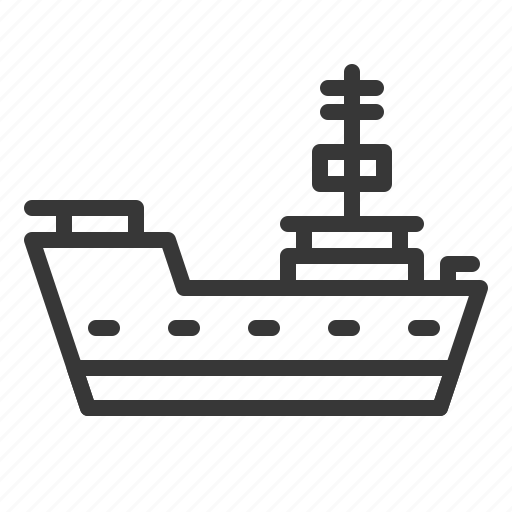Army, battleship, force, military, ship, vehicle, warship icon - Download on Iconfinder