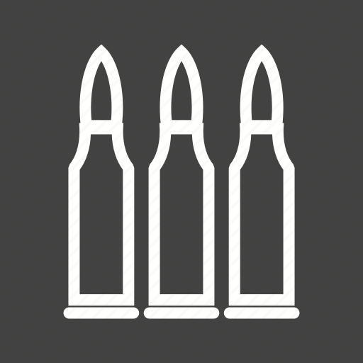 Ammunition, bullet, bullets, danger, gun, war, weapon icon - Download on Iconfinder