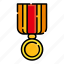 achievement, award, badge, medal, military, reward, soldier 