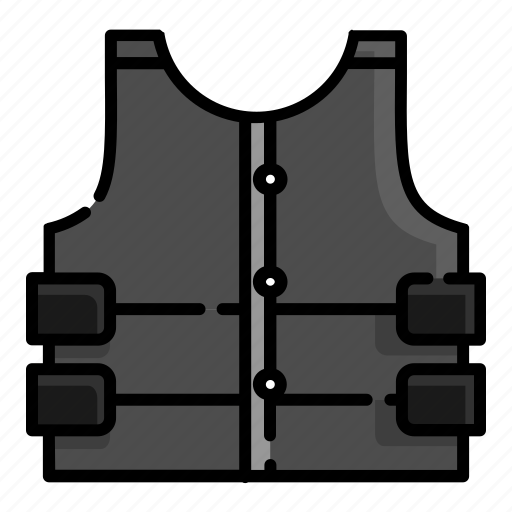 Army, bulletproof, equipment, military, safety, soldier, vest icon - Download on Iconfinder
