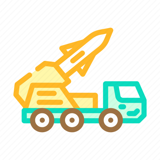 Missile, rocket, military, weapon, transport, nuclear icon - Download on Iconfinder