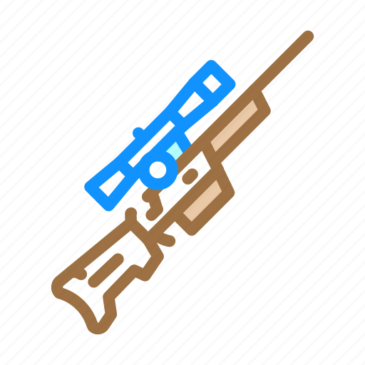 Sniper, rifle, military, weapon, transport, nuclear icon - Download on Iconfinder