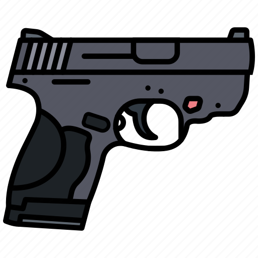 Gun, hand, military, pistol, weapon icon - Download on Iconfinder