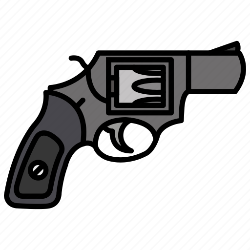 Gun, military, pistol, revolver, weapon icon - Download on Iconfinder