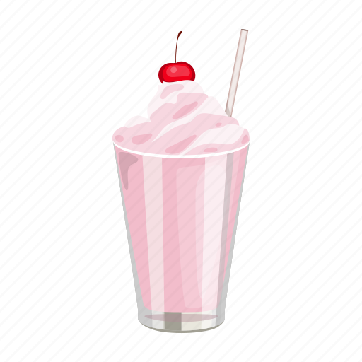 Cooking, dairy product, dessert, drink, glass, ice cream, milk icon - Download on Iconfinder
