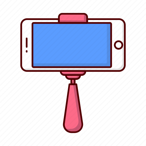 Camera, image, photo, picture, selfie, selfiestick, millennial icon - Download on Iconfinder