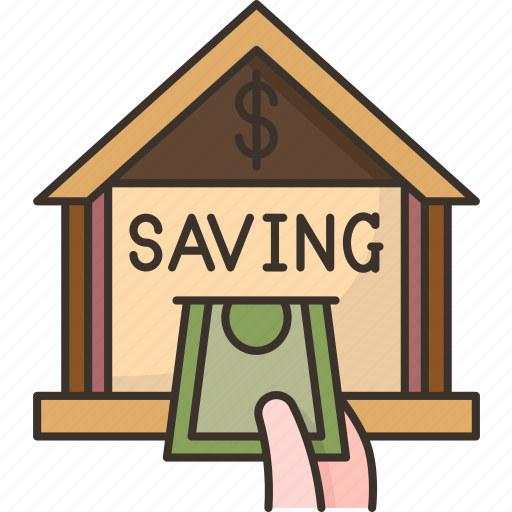 Money, saving, bank, financial, deposit icon - Download on Iconfinder