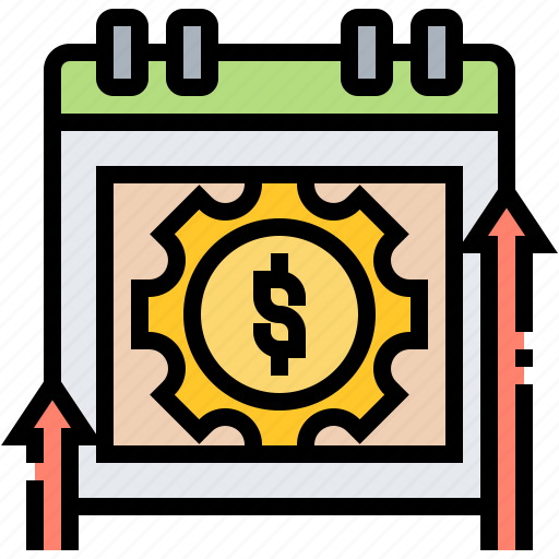 Budget, monthly, salary, payment, schedule icon - Download on Iconfinder