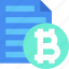 file, document, bitcoin, report, crypto, cryptocurrency, digital currency 