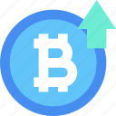 up, increase, investment, bitcoin, crypto, cryptocurrency, digital currency