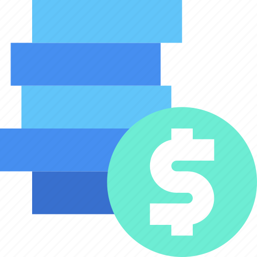 Coin stack, currency, coins, investment, fund, finance, money icon - Download on Iconfinder