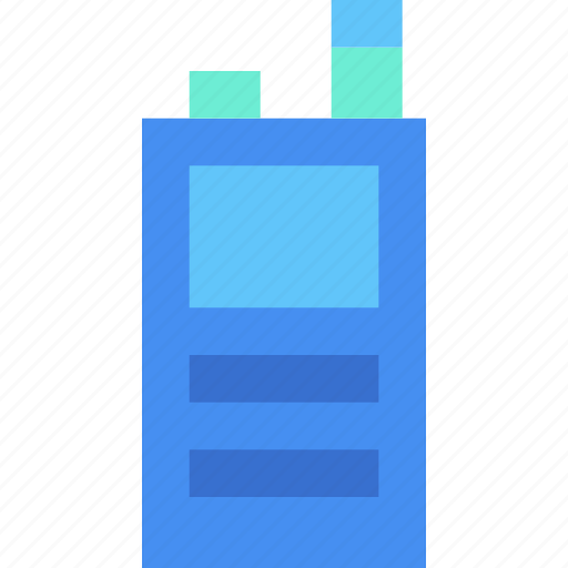 Walkie talkie, radio, communication, technology, industry, factory, manufacturing icon - Download on Iconfinder