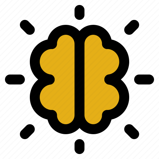 Brain, brainstorm, creative, intelligence, knowledge, neurology, technology icon - Download on Iconfinder