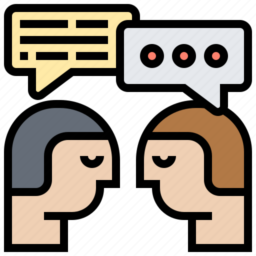 Chatter, conversation, dialogue, inner, thoughts icon - Download on Iconfinder