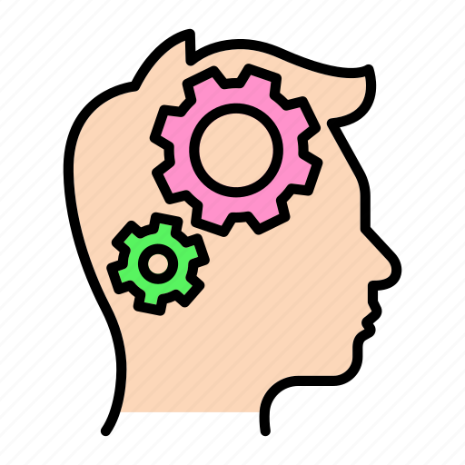 Gear, mind, solution, thinking icon - Download on Iconfinder