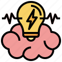 brainstorm, energy, idea, lightbulb, miscellaneous