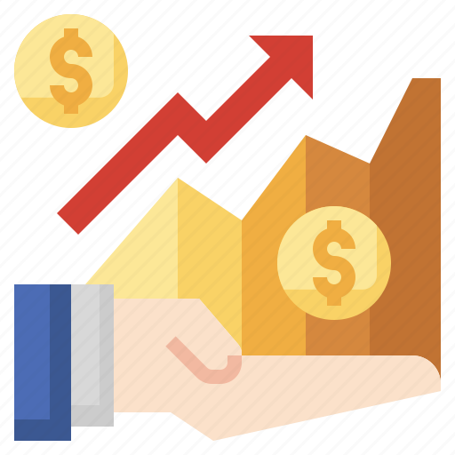Analytics, and, business, finance, hand, investment, stats icon - Download on Iconfinder