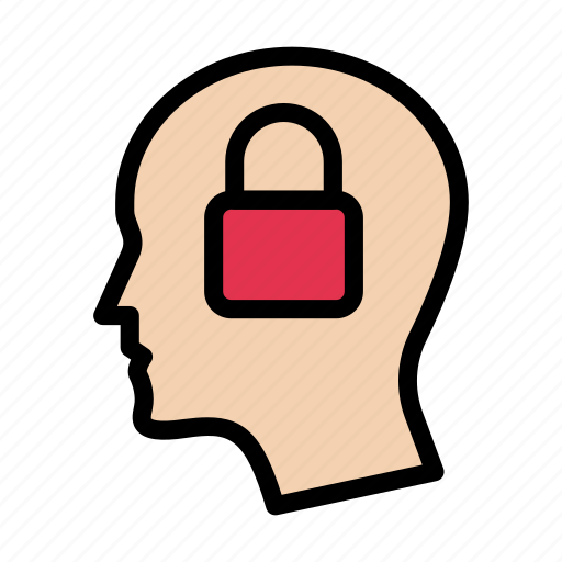 Lock, protection, secure, mindset, padlock icon - Download on Iconfinder