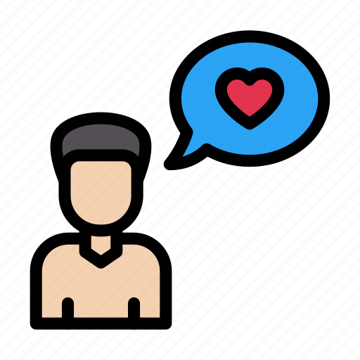 Love, favorite, heart, avatar, man icon - Download on Iconfinder