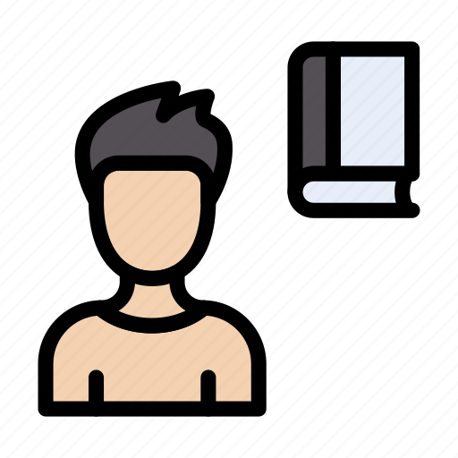 Mindset, reading, student, adaption, book icon - Download on Iconfinder