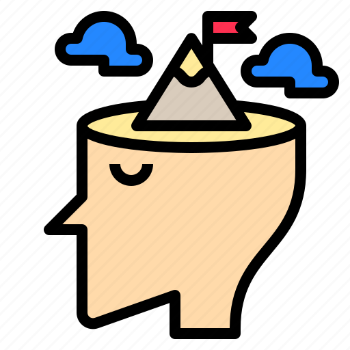 Adaptation, brain, goals, mindset, startup, success icon - Download on Iconfinder