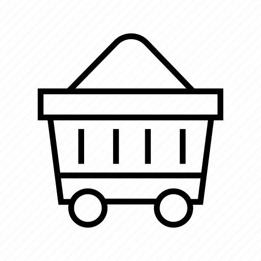 Mine, cart, coal, trolley icon - Download on Iconfinder