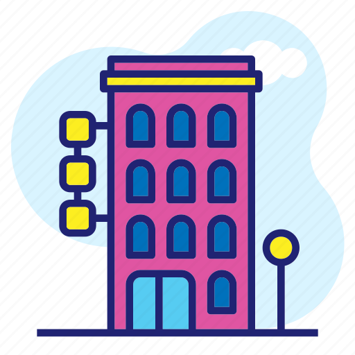 Building, urban, skyscraper, construction, mall, architecture, real estate icon - Download on Iconfinder