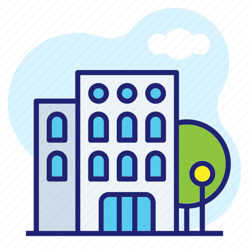Building, urban, skyscraper, construction, office, architecture, real estate icon - Download on Iconfinder