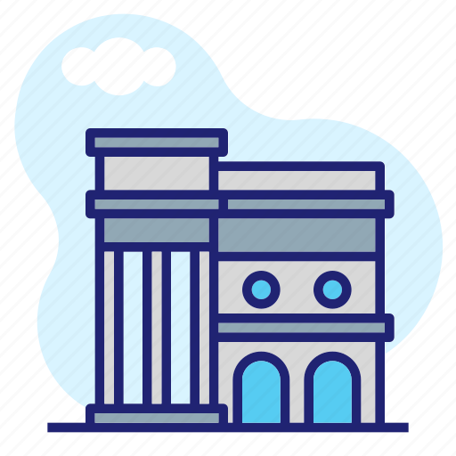 Gate, palace, city, building, construction, architecture, real estate icon - Download on Iconfinder