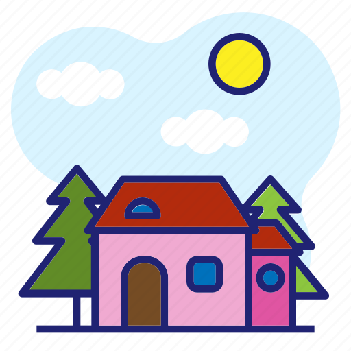 Tower, palace, villa, house, home, building, real estate icon - Download on Iconfinder