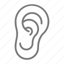 canal, cochlea, ear, hear, pinna, ear canal, audio