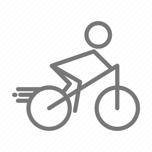 Athlete, bike, cycling, fitness, recreation, triathlon, cyclist icon - Download on Iconfinder