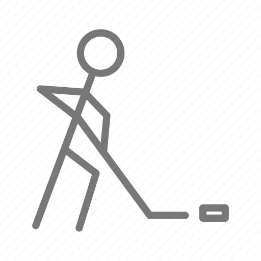 Athlete, hockey, ice, puck, rink, hockey player icon - Download on Iconfinder