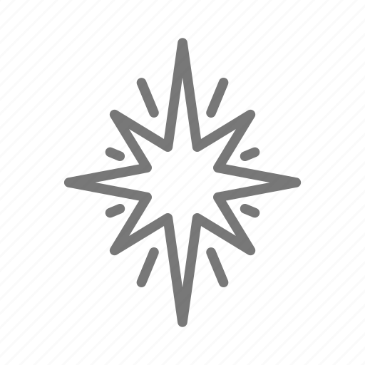 Northern, star, xmas, northern star icon - Download on Iconfinder