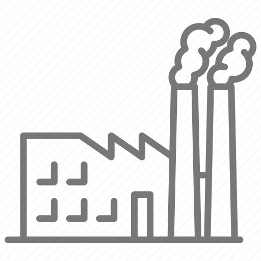 Climate change, factory, pollution, smokestack, factory pollution icon - Download on Iconfinder