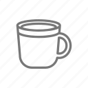 coffee, cup, handle, mug, drink