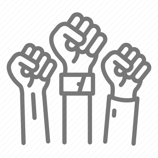 Arm, democracy, fist, raised, resistance, arms raised icon - Download on Iconfinder