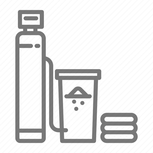 Home, maintenance, water, softener, salt, water softener icon - Download on Iconfinder