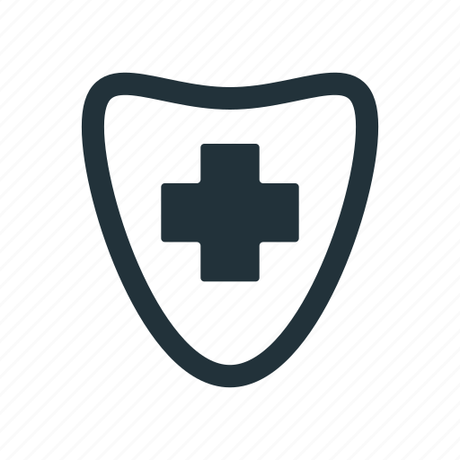 Health, medical, protection, secure, security, shield icon - Download on Iconfinder