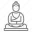 buddha, meditate, relax, statue, buddha statue 