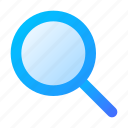 search, magnifying, glass