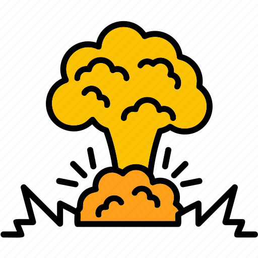 Explosion, war, bomb, boom, nuclear icon - Download on Iconfinder