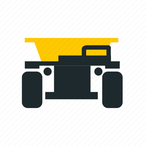 Car, mining, truck, truck front icon - Download on Iconfinder