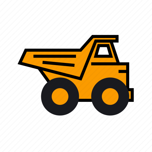 Car, mining, truck, truck right icon - Download on Iconfinder